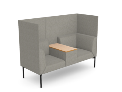 Sona 2,5 Seater with Table and High Wall