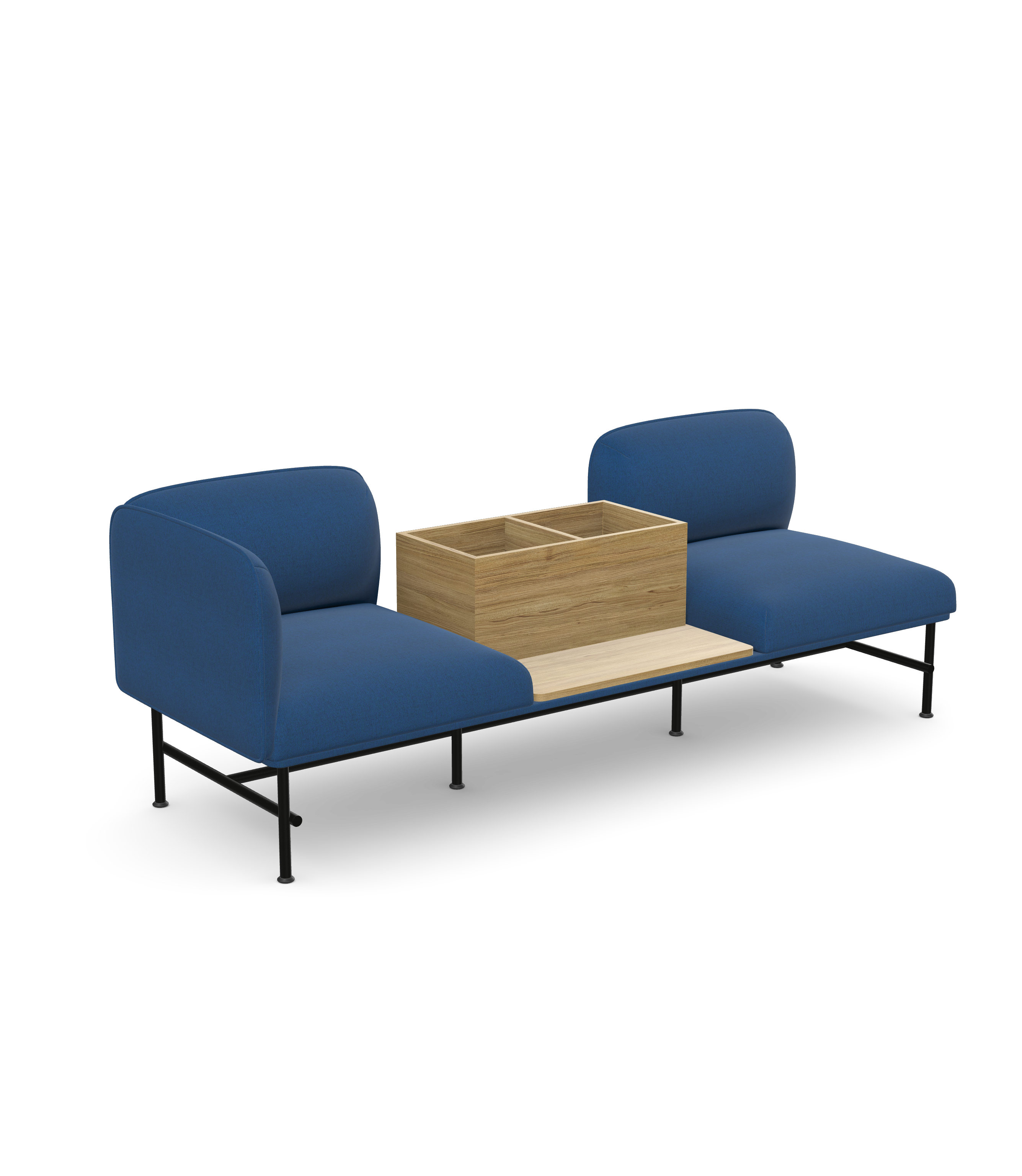Nebula NB-320 Elegant 2 Seater with a Table in the Middle 1 Nebula NB-320 Elegant 2 Seater with a Table in the Middle