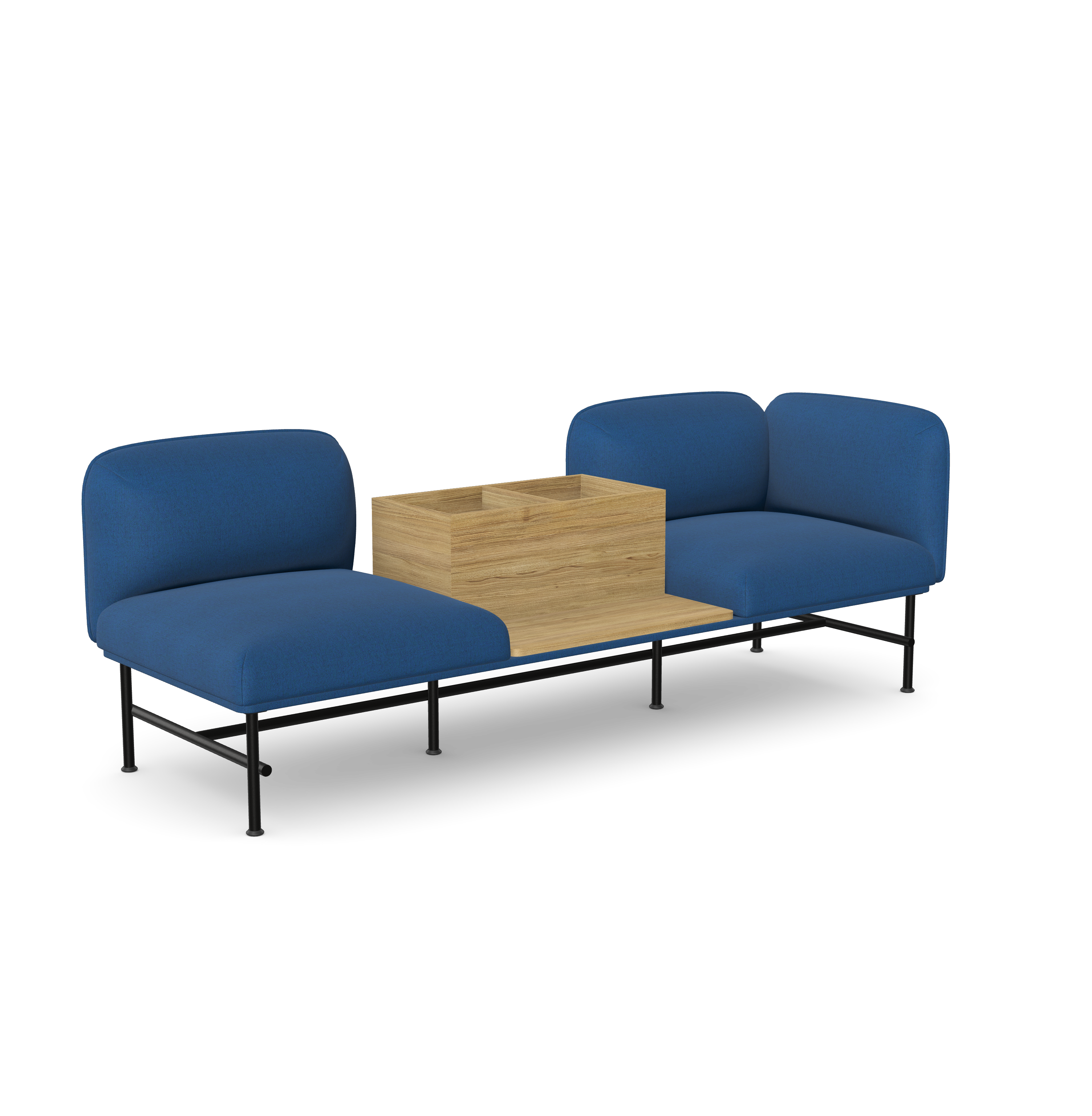 Nebula NB-331-L-T2 Elegant 2 Seater with a Table in the Middle 1 Nebula NB-331-L-T2 Elegant 2 Seater with a Table in the Middle