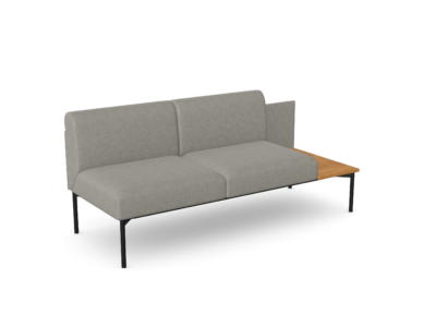 Sona 2,5 Seater Sofa with Table Left