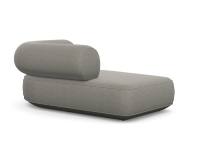 Daaz Modular Ottoman with Armrest - Left