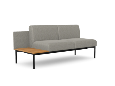 Sona 2,5 Seater Sofa with Table Right. Part of Sona Collection