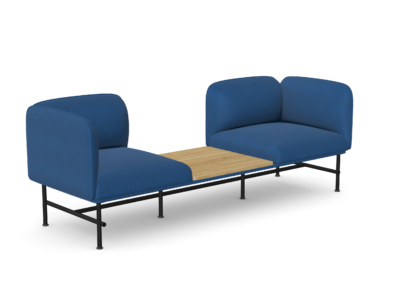 Nebula NB-332-T2 Elegant 2 seater with a Table in the Middle
