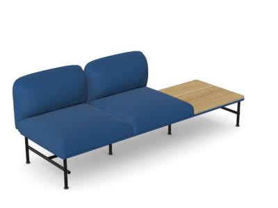 Nebula Two Seater with Side Table NB-330-T3