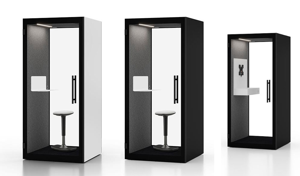 CHATBOX Acoustic Cabin CB1 (for 1 Person) 2 CHATBOX acoustic pods