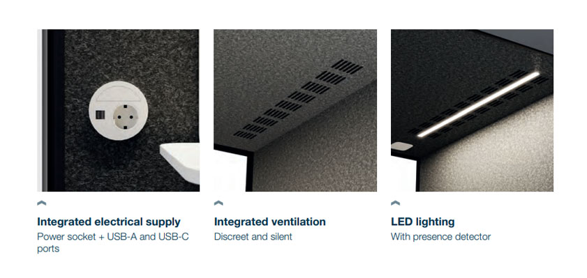 CHATBOX acoustic pods