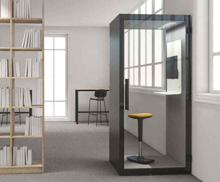 CHATBOX Acoustic Cabin CB1 (for 1 Person) 1 CHATBOX acoustic pods