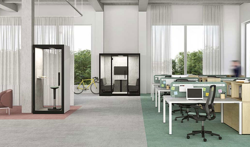 CHATBOX Acoustic Cabin CB1 (for 1 Person) 3 CHATBOX acoustic pods