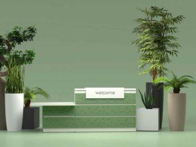 Modular Reception Desks Counter EOL - Cheap Reception Desks Ireland