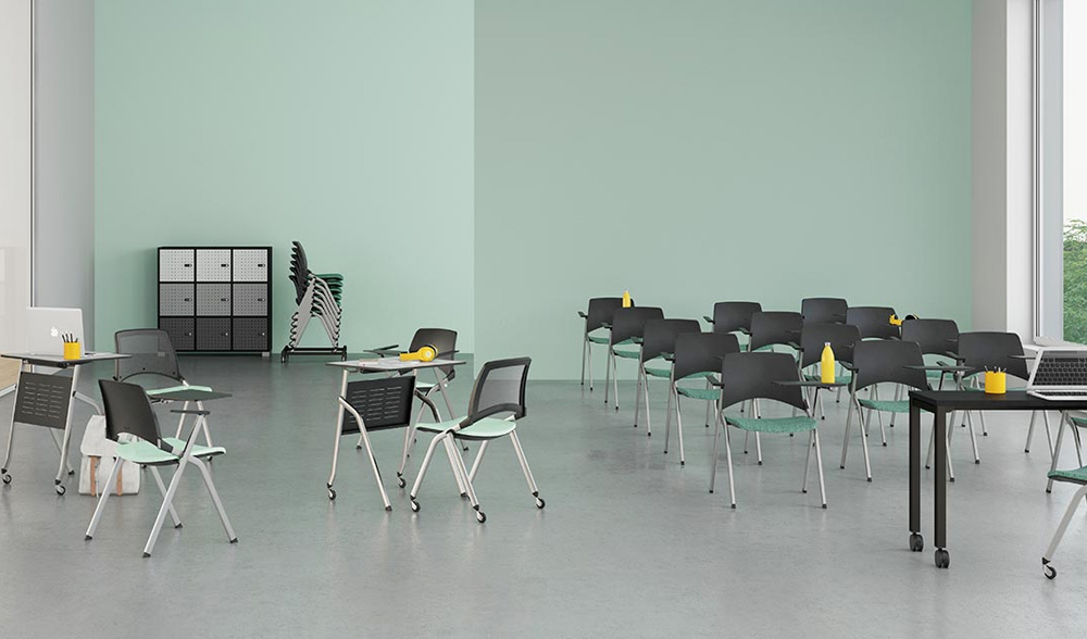 EMI Mobile, Flexible Flip-Top Tables 2 Emi Flip Top Training Room Tables