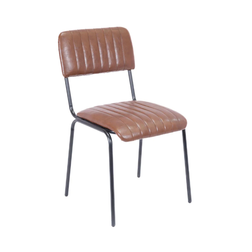 TAVERN Side Chair, Bistro Style, with Padded Seat and Back 2 Tavern Bistro Style Side Chair