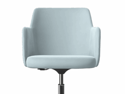 KB-NOMA-BR / BS-FINLANDIA/OMAN Upholstered Meeting Chair