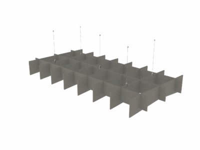 Koala Acoustic Grids, Ceiling Hanging