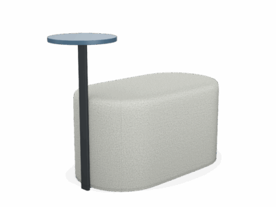Frame FM 610 T - Pouffe with a Table