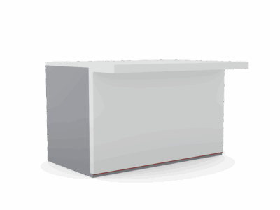 Furonto Middle Counter Straight Low F2-03