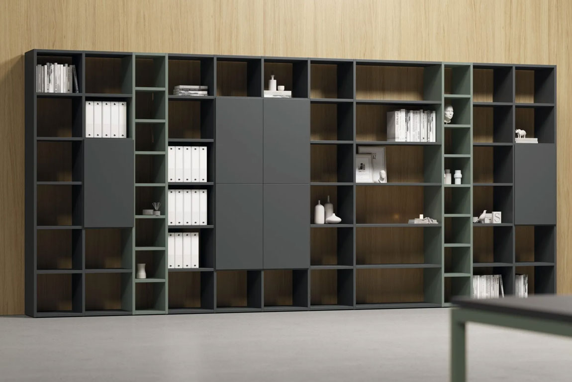 TOMO SYSTEM - Storage Bookcase Solution, Unique and Modern Look 2 Tomo-System-Storage Bookcases
