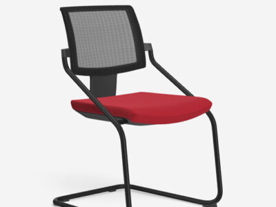 xenon stack net cantilever chair