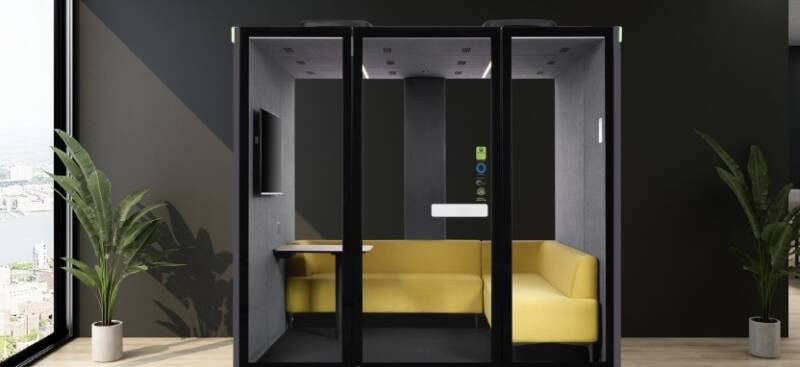 RETREAT – 3.0 Plus Acoustic Pod – High Acoustic Ratings, Built with Sustainability in Mind 5 Retreat 3.0 Plus Acoustic Pod