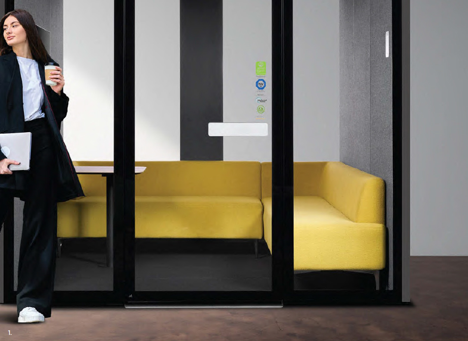 RETREAT – 3.0 Plus Acoustic Pod – High Acoustic Ratings, Built with Sustainability in Mind 4 Retreat 3.0 Plus Acoustic Pod