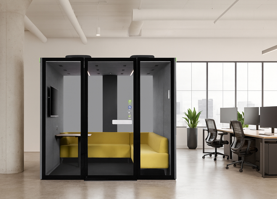 RETREAT – 3.0 Plus Acoustic Pod – High Acoustic Ratings, Built with Sustainability in Mind 2 Retreat 3.0 Plus Acoustic Pod