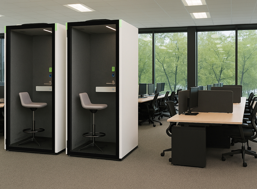 SOLO - 3.0 Plus Acoustic Pod - High Acoustic Ratings, Built with Sustainability in Mind 3 Solo 3.0 Plus Acoustic Pod