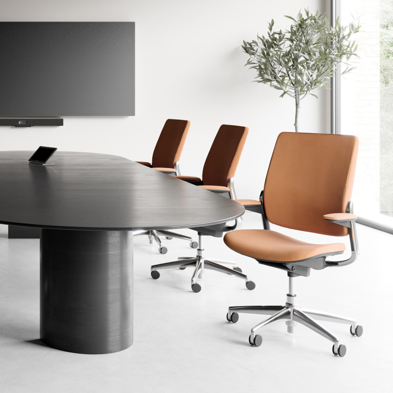 Smart Conference Leather Chair – Adjusts Instantly to the User’s Body 1 Smart Conference Chair